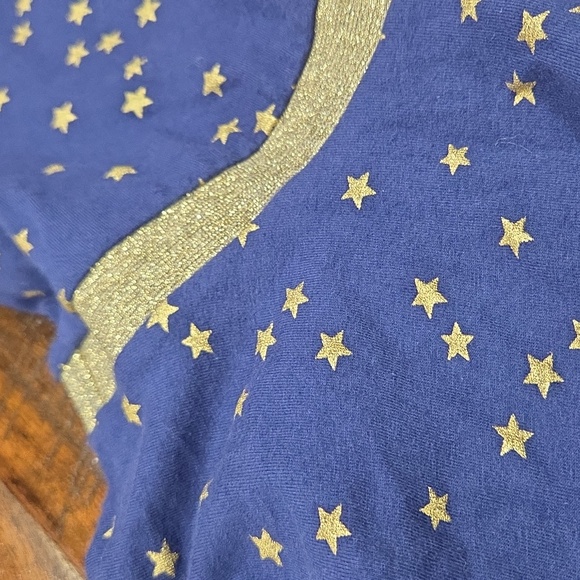 Mini Boden Blue Starry Kids Dress - Picture 2 of 6